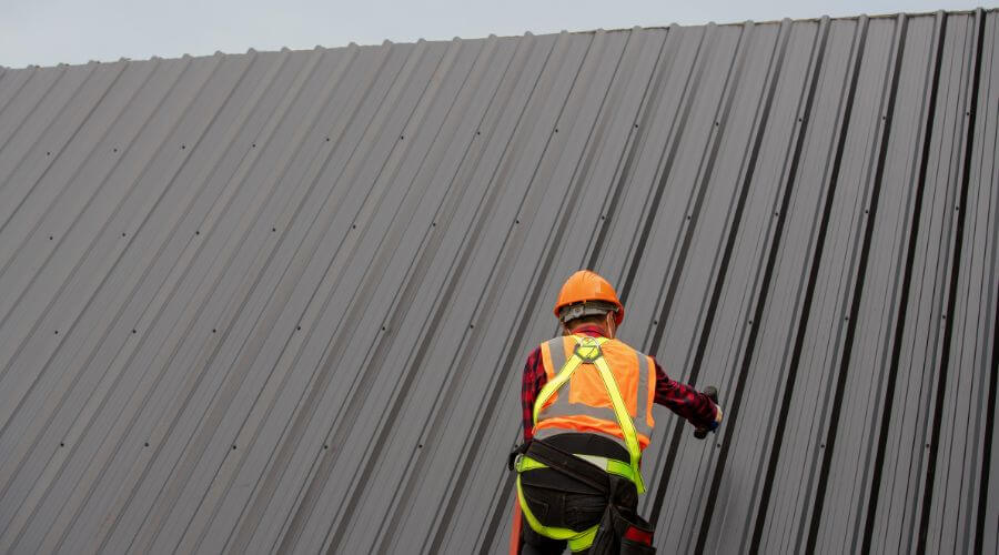 Professional metal roof installation services in Midway, UT